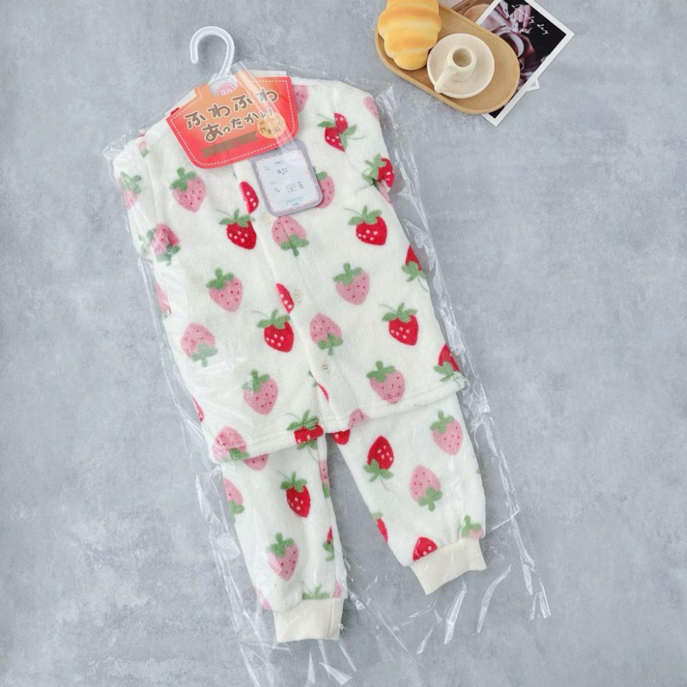 ❣️預購20天不含假日❣️珊瑚絨護肚保暖冬季睡衣90-120cm-細節圖6