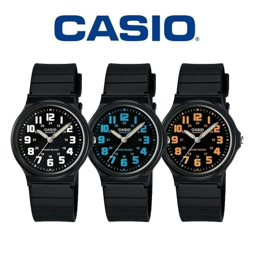 CASIO 卡西歐 MQ-71 極簡時尚簡約數字指針手錶