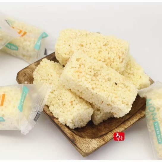 韓國Milk Classic Rice Cookies 經典花生碎米餅 300g-細節圖2