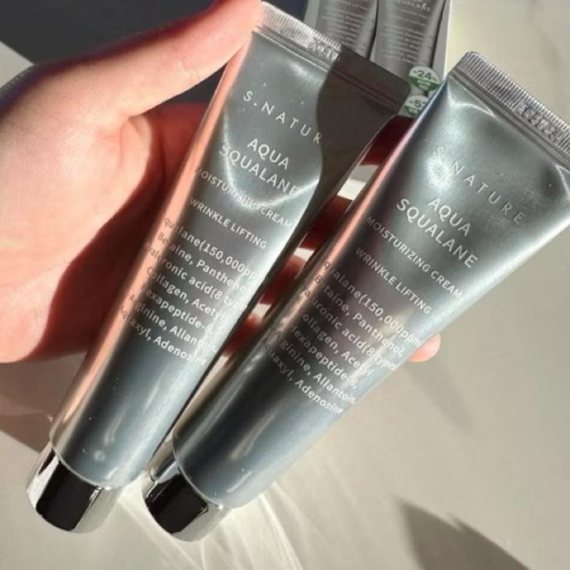 【現貨】韓國🇰🇷缺水肌膚S.nature 角鯊烷高效保濕霜60ML+60ML-細節圖5