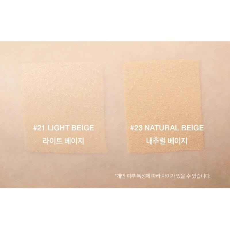 效期2027年 CNP蜂膠能量彈潤氣墊1正裝+1補充蕊21色號，23號色-細節圖4