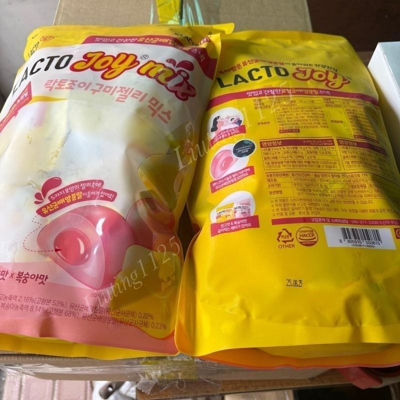 ❤️鐘根堂LACTO-FIT 益生菌軟糖/芒果/水蜜桃 ❤️ 12包芒果+12包水蜜桃-細節圖3