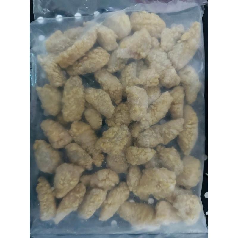 嚴選酥炸細緻鬼頭刀魚塊1公斤-細節圖2