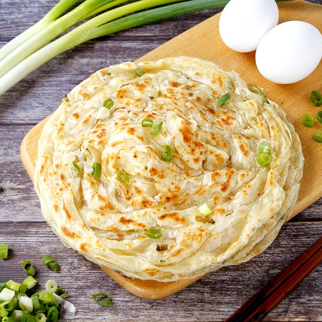 ✨紅龍 冷凍蔥抓餅✨1包(10片 / 1.4公斤)  1箱最多6包-細節圖5