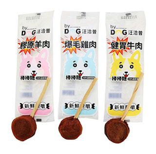 花媽寵物  汪洽普棒棒糖 和風棒棒糖 健康時刻單支潔牙骨 寵物零食 純雞肉 手工烘培-細節圖2