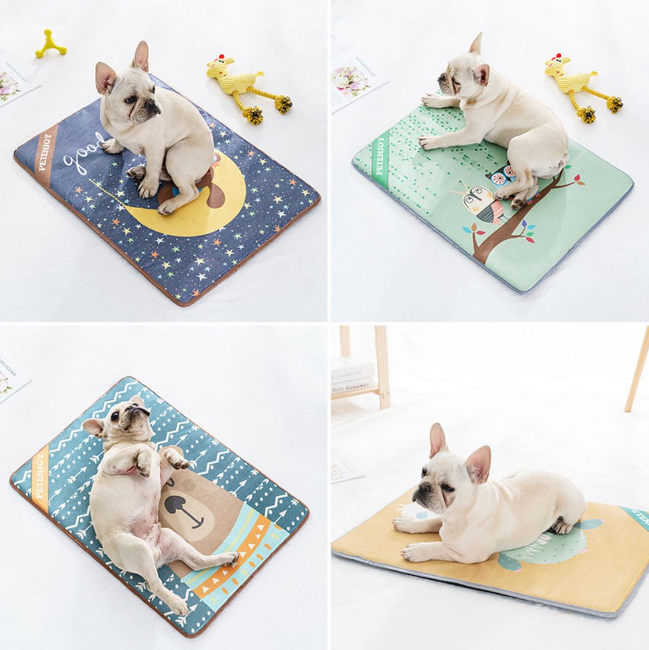 寵物涼席 冰絲面料涼席 夏季涼席 狗狗涼墊 貓咪涼墊 降溫涼墊 寵物涼墊-細節圖2