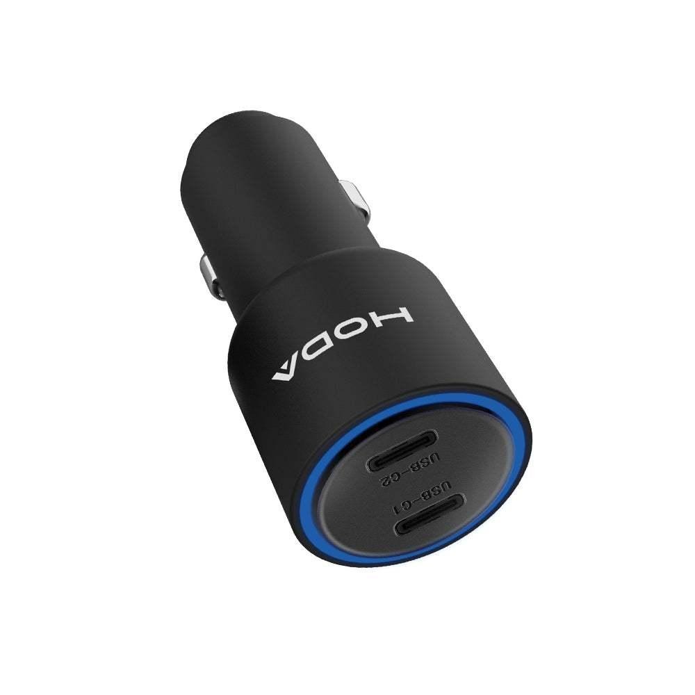 HODA 72W 雙孔 USB-C 車載PD 快速充電器 車充 快充頭 車用快充 高雄 實體店面-細節圖3