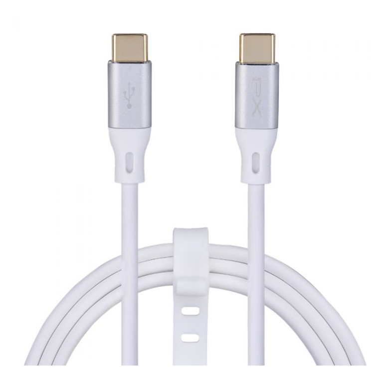 PX大通  60W快充 Type-C to C 充電傳輸線 USB2.0 480Mbps  白色 【2年保固】-規格圖1