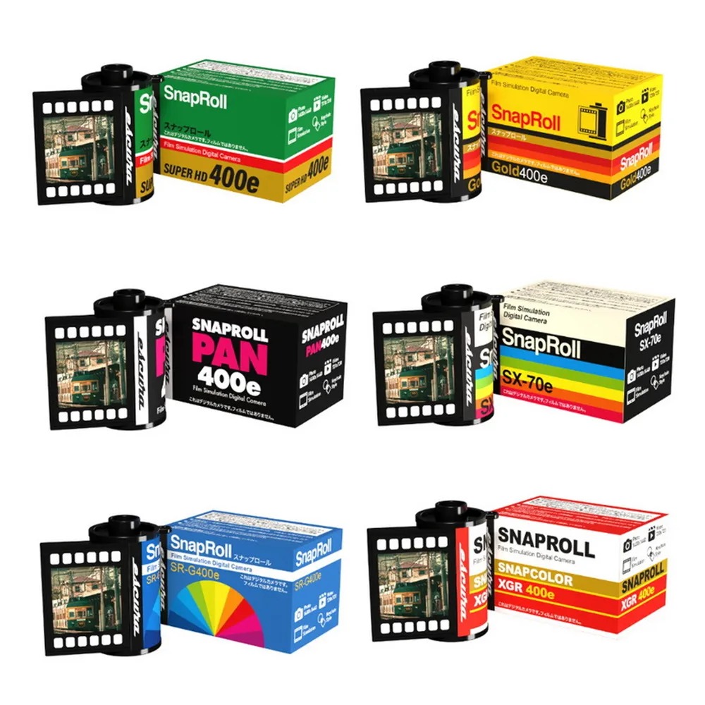 現貨馬上出 SnapRoll 迷你相機盲盒 35mm膠卷造型 數位相機 復古特效 CCD 隨機出貨 聖誕禮物 交換禮物-細節圖4