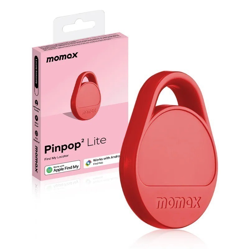 【限時購】MOMAX Pinpop² Lite 雙系統適用全球定位器 蘋果安卓通用版 全球定位器 防丟器尋物 行李定位-細節圖8