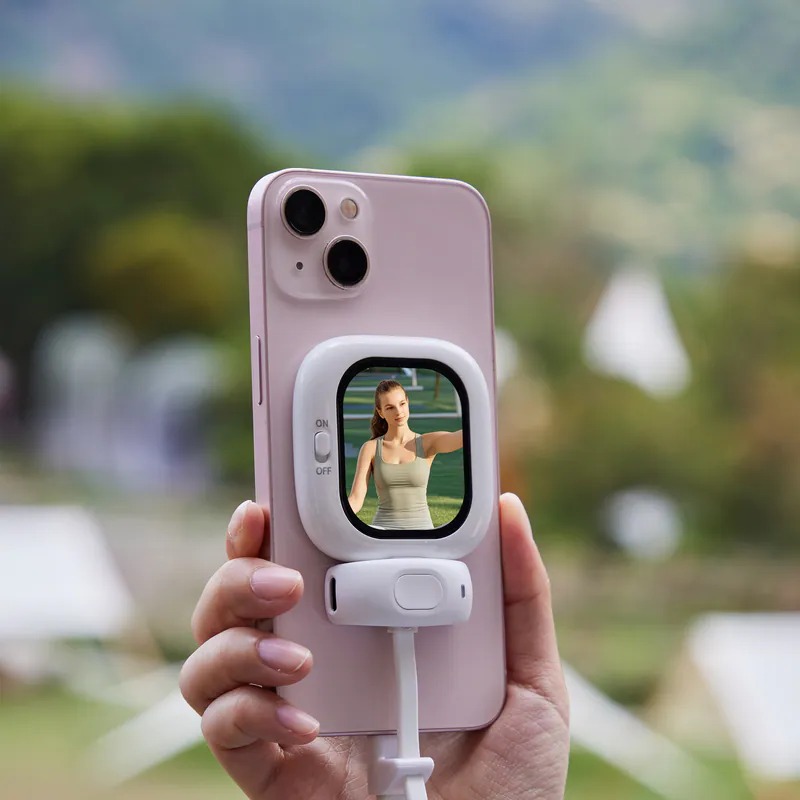 Founist 隨拍 Mini 手機後鏡頭取景螢幕 iPhone專用 極致輕巧 登山 露營 悠遊戶外 Vlog 磁吸款-細節圖6