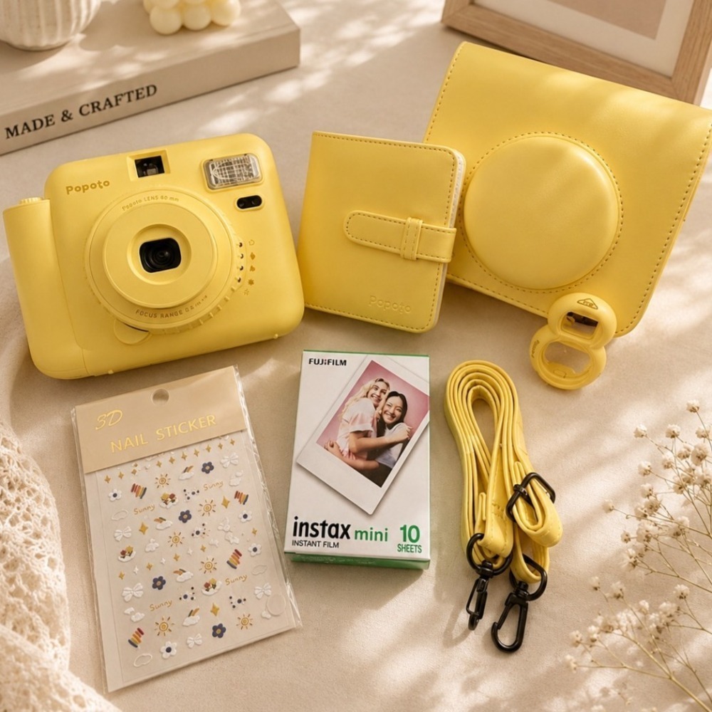 【經典套裝】Popoto Instant Camera 馬卡龍拍立得相機-細節圖2