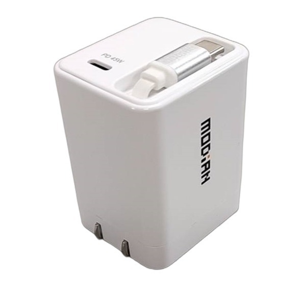 【墨點MODiAN】45W 氮化鎵自帶線快充器-規格圖3