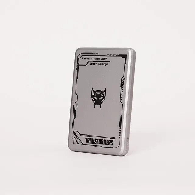 【限時購】變形金剛 超薄型 磁吸無線充電行動電源 5000mAh 可登機 交換禮物 高雄 實體店面-規格圖4