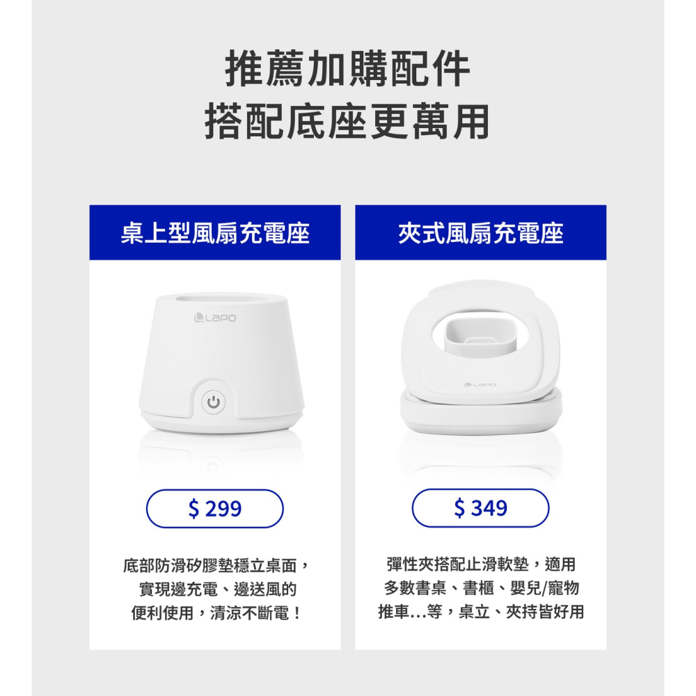 【 LaPO 】沁冷多功能三用風扇 LF-03 手持 隨身風扇 行動 桌面 風扇 電風扇 製冷 冰敷 可上飛機 夏天-細節圖3