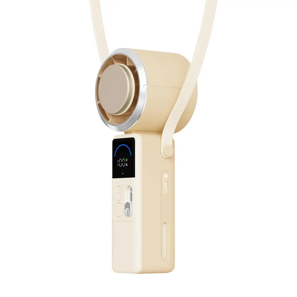 LaPO mini 頸掛式製冷風扇 mini LF-06 手持 頸掛 製冷風扇 小風扇 隨身風扇 5000mAh-規格圖3