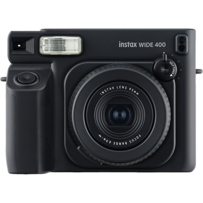 FUJIFILM 富士instax WIDE 400 寬幅拍立得相機 黑色 自拍計時 拍立得 寬幅底片 雙重對焦 高雄-細節圖2