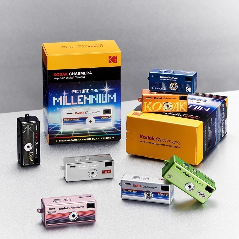 【限量優惠 每人限購一盒】Kodak Charmera Millennium Edition 二代柯達盲盒 千禧版-細節圖2