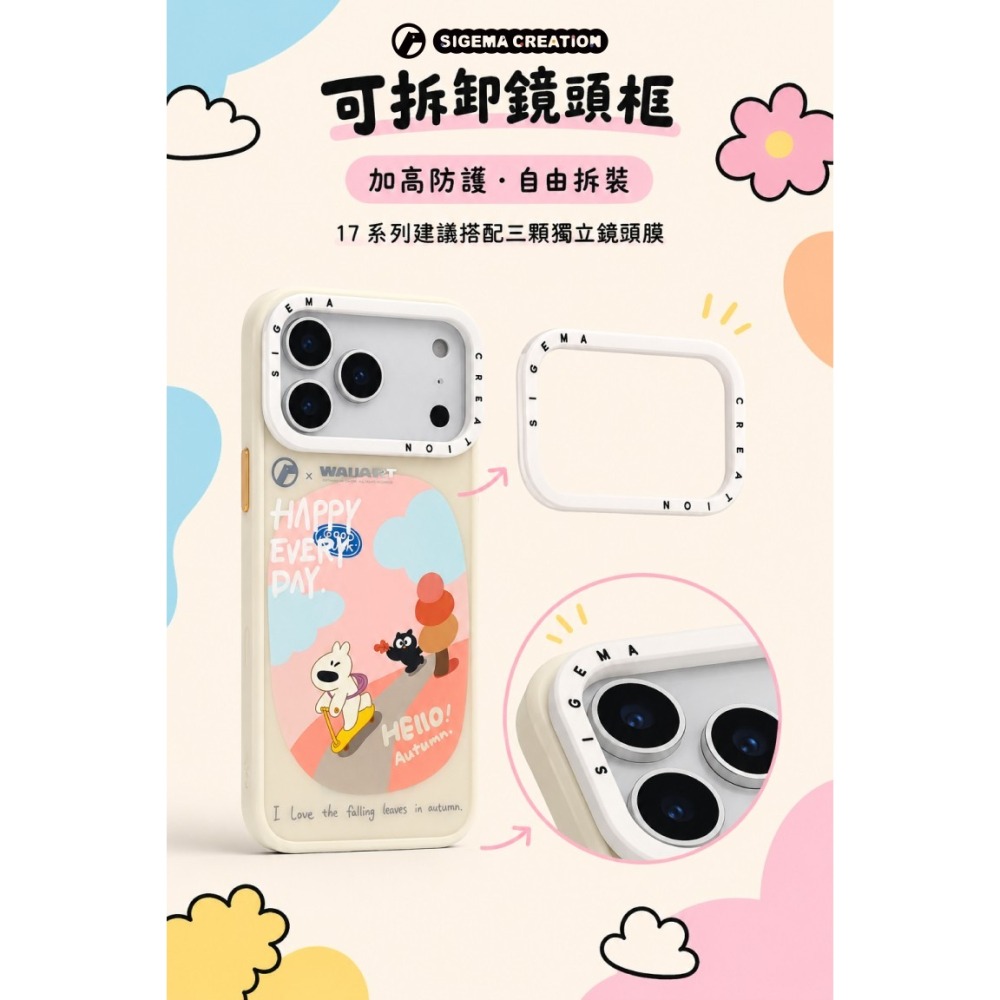 【預購】Sigema Creation iPhone Cases xWallART17/18 Pro/Max｜飛象國際-細節圖4