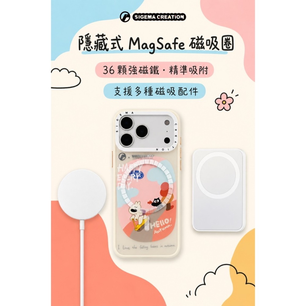 【預購】Sigema Creation iPhone Cases xWallART17/18 Pro/Max｜飛象國際-細節圖5