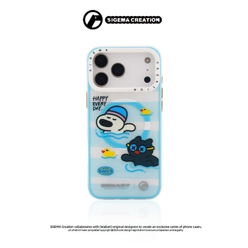 SIGEMA Creation Cases x WallART iPhone 17/18 Pro/Max 磁吸手機殼-繼續游吧