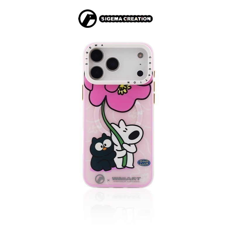 SIGEMA Creation Cases x WallART iPhone 17/18 Pro/Max 磁吸手機殼-一起看花海