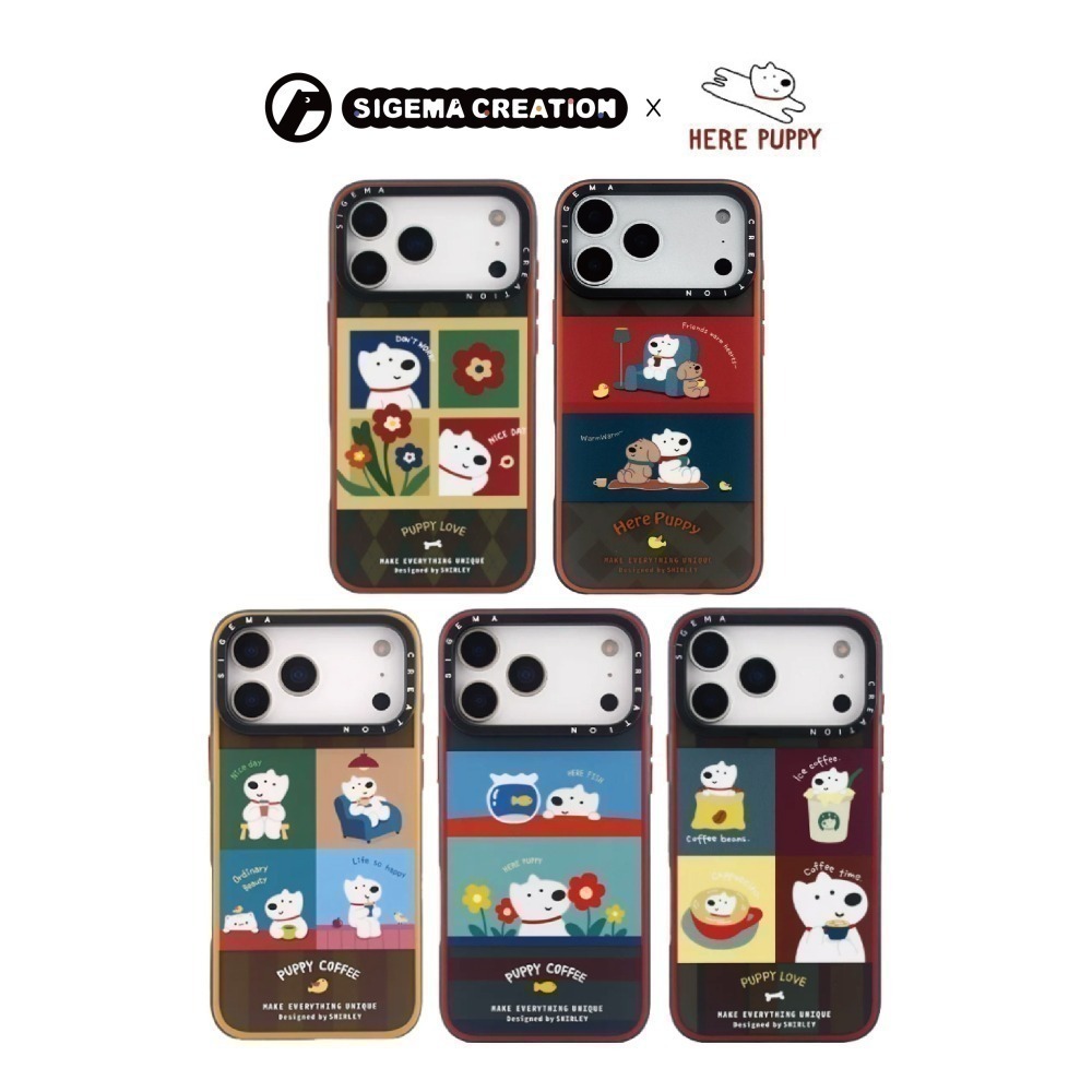SIGEMA Creation Cases x Shirley iPhone 17/18 Pro/Max 磁吸手機殼
