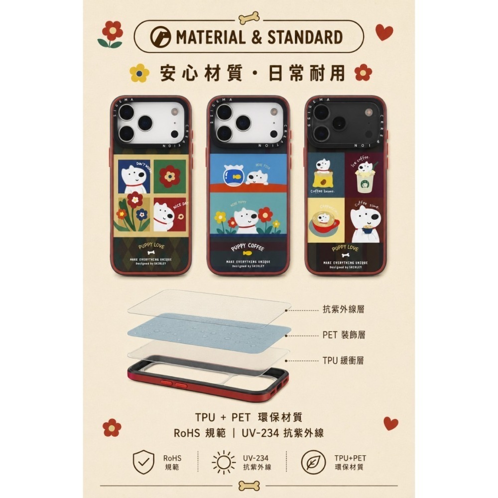 【預購】Sigema Creation iPhoneCases x Shirley17/18 Pro/Max｜飛象國際-細節圖2
