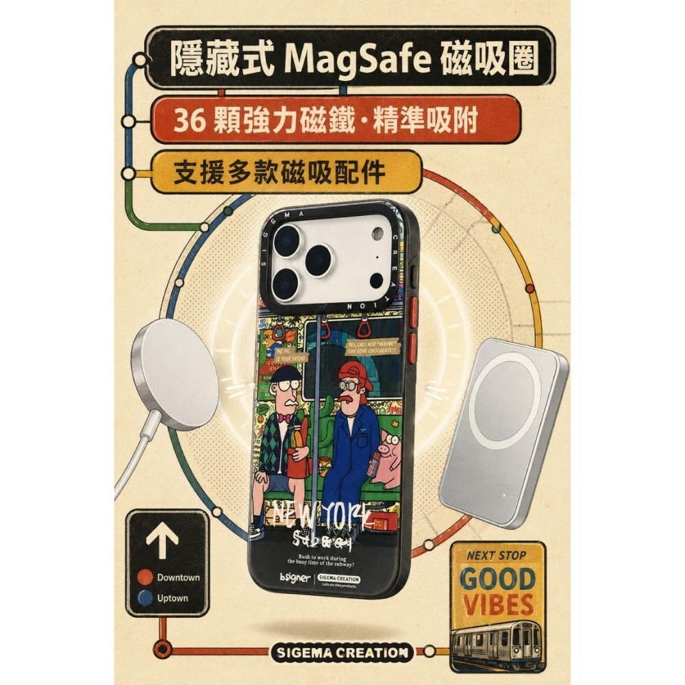 【預購】Sigema Creation iPhone Cases x 老楊 17/18 Pro/Max｜飛象國際-細節圖3