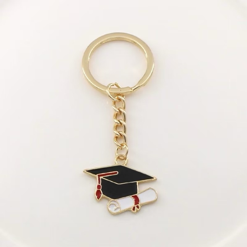 畢業禮物 畢業季 學士帽金屬鑰匙圈 畢業典禮 升學考試 勵志文字祝福語 統測 學測 畢業禮物 畢業花束 金榜題名-規格圖6