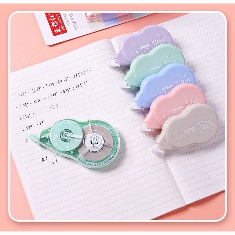 6支裝 立可帶 修正帶 立可帶 塗改帶 改正帶 改錯帶 修改帶 利可帶 小型便攜大容量多功能-細節圖2