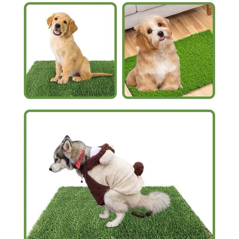 狗廁所 犬便盆草皮 狗廁所草皮 草皮涼墊 寵物清潔草皮 狗廁所草坪式  小狗廁所  狗墊 寵物廁所 寵物涼墊 草墊-細節圖7