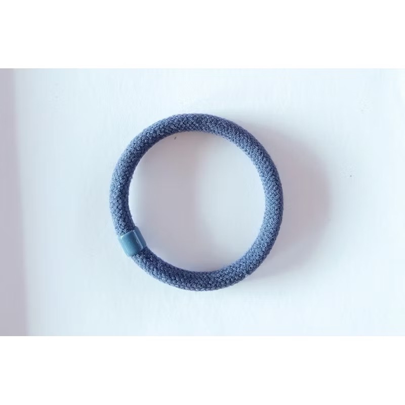 韓版新款素面 高彈力 加粗耐用不纏髮 百搭毛線髮圈髮束髮繩 頭飾皮筋髮飾 多色可選-規格圖9