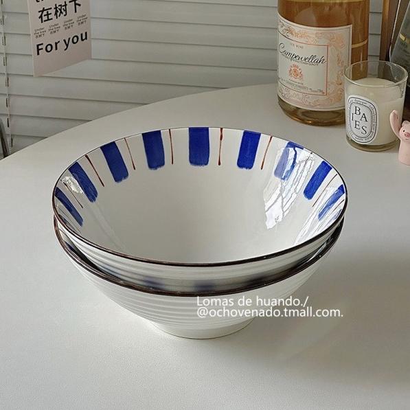 日式湯碗 高顏值湯碗 大碗 湯碗 拉麵碗 斗笠碗 陶瓷碗 碗 BW001-細節圖3