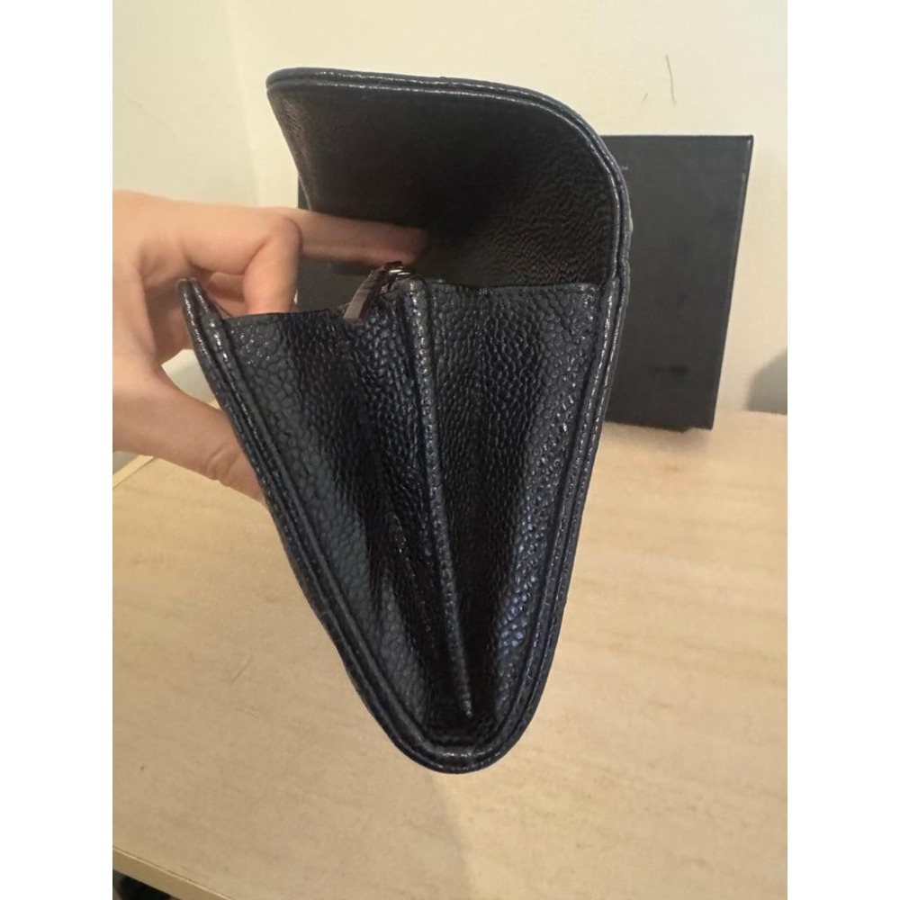 二手 Chanel 荔枝紋 長夾盒子 購買證明 保卡（誠可議）-細節圖6