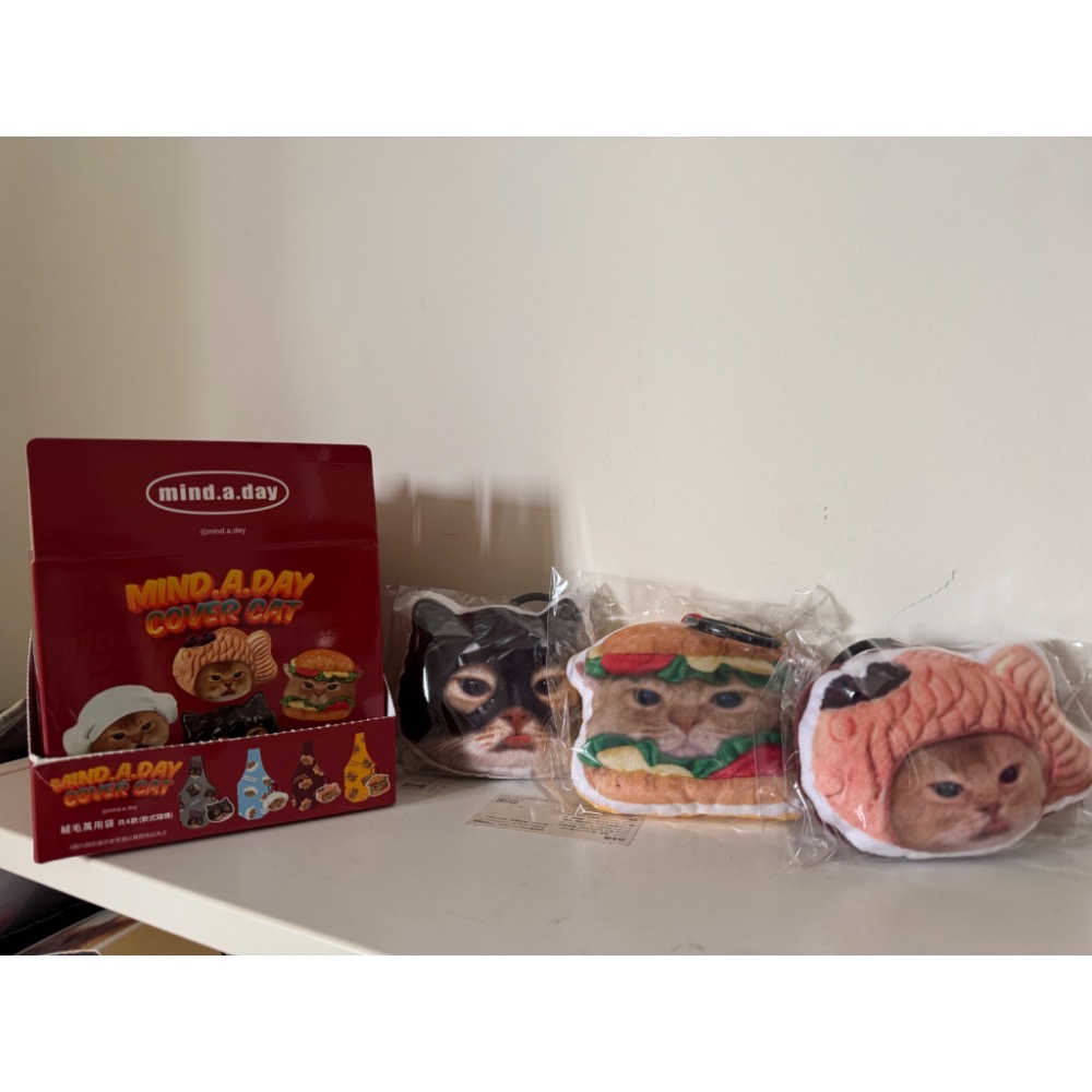 全新 現貨 7-11 限定 MINDADAY歡樂小物萬用袋 購物袋 貓奴 跩跩貓 貓女 臭跩貓 收納袋 購物袋-細節圖2