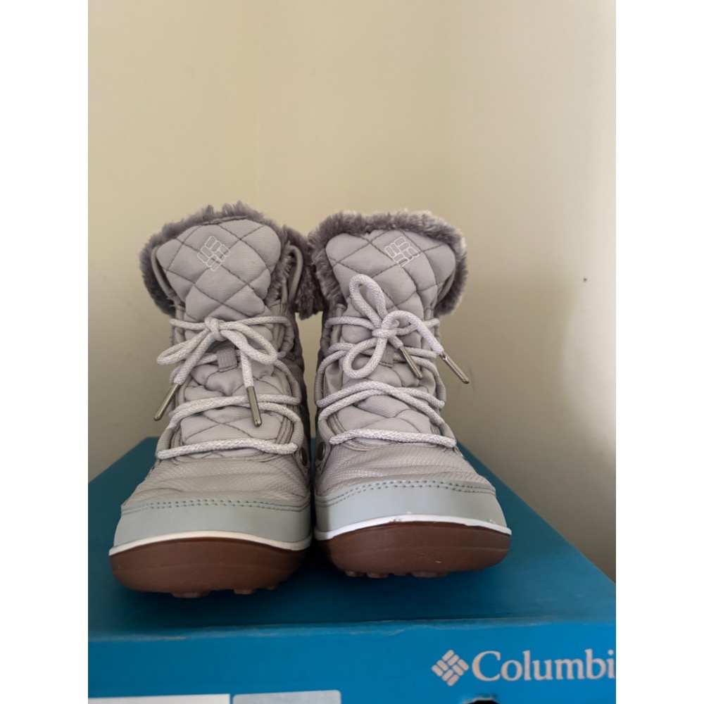 全新 哥倫比亞 Columbia 保暖 雪靴 23.5 US6.5-細節圖6