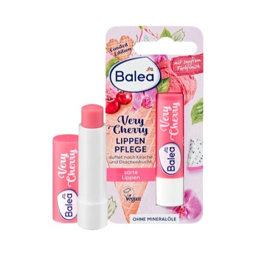 現貨 德國 Balea 滋潤護唇膏 強效滋潤 櫻桃 巧克力 乳果木油 香草-規格圖1