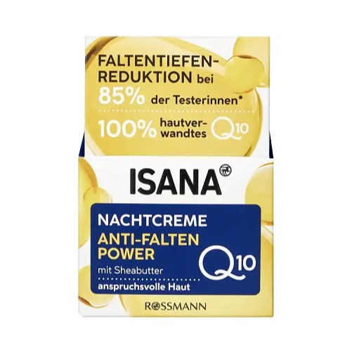 現貨 德國 ISANA Q10 保濕抗皺 日霜 晚霜 50ml-規格圖1