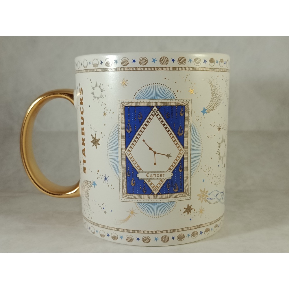 星巴克2023 巨蟹 星座 馬克杯 473ml-細節圖2