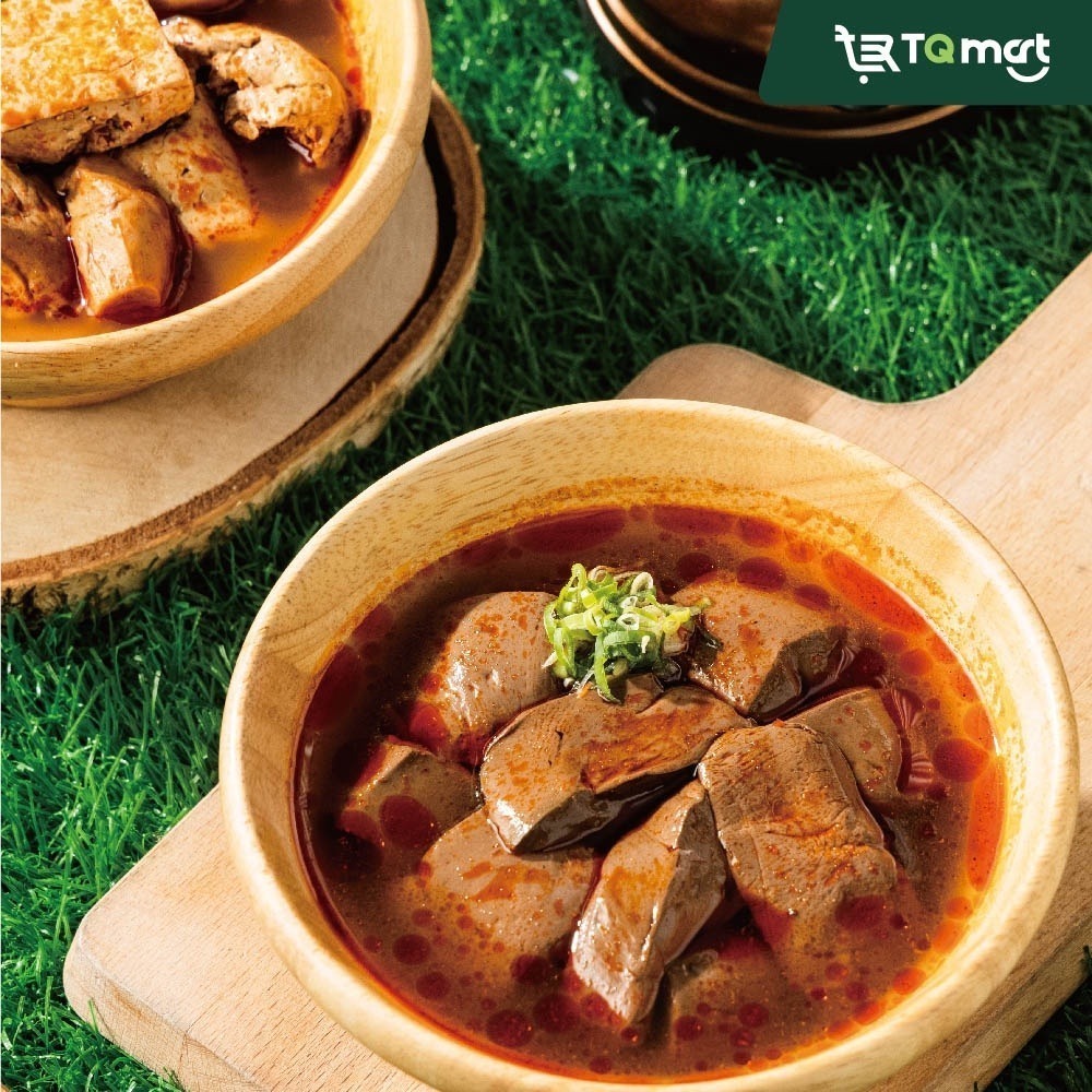 【胡同】常溫調理包/麻辣鴨血 450gＸ２包組 ❙ 鴨血 麻辣 調理包 常溫鴨血 火鍋料 即食包 火鍋-細節圖4