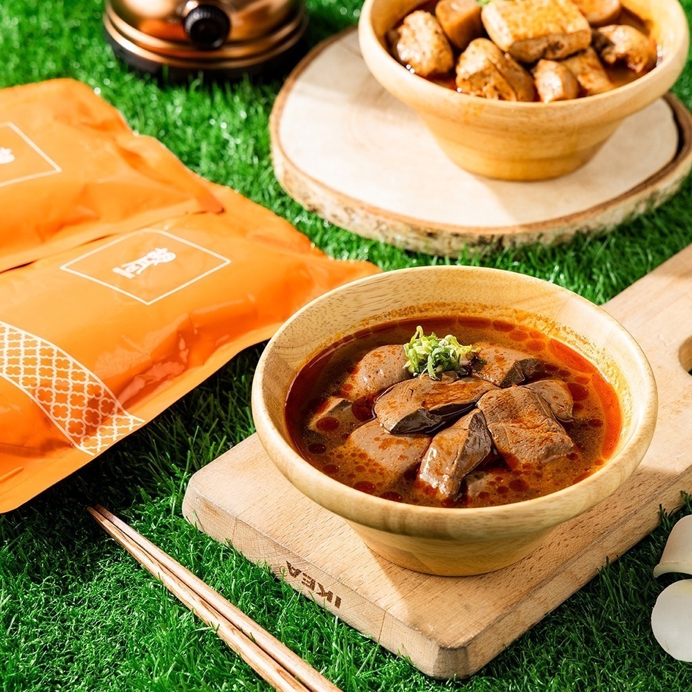 【胡同】麻辣鴨血＋麻辣臭豆腐 各一包(共2包) 鴨血 臭豆腐 豆腐 麻辣 火鍋 湯底 調理包 即食包 料理包-細節圖6