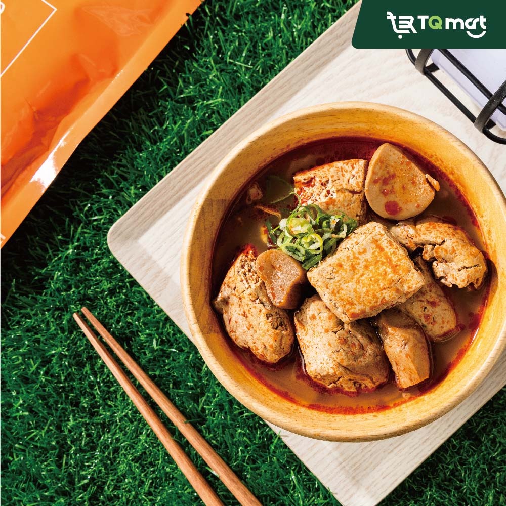 【胡同】常溫調理包/麻辣臭豆腐 450gＸ２包組 ❙ 臭豆腐 豆腐 火鍋 火鍋料 麻辣 料理包 即食包 調理包-細節圖2