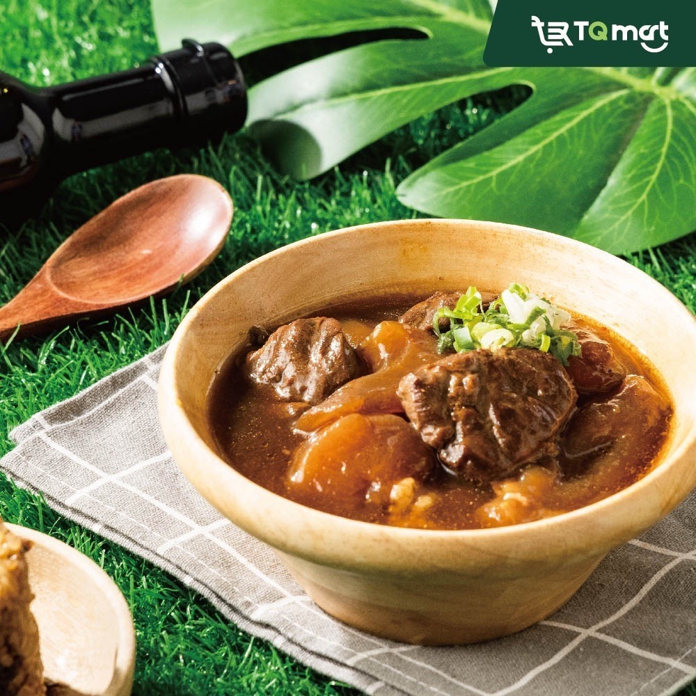 【胡同】常溫調理包／紅燒半筋半肉牛肉湯　500g x 2包組 ❙ 牛肉湯 牛肉塊 牛肉料理 調理包 料理包 紅燒牛肉-細節圖2