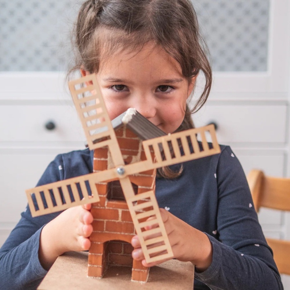 【德國teifoc】DIY益智磚塊建築玩具  農場/景觀系列 DIY手作 建築模型 兒童玩具-細節圖6