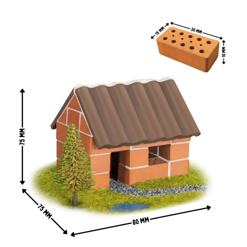 【德國teifoc】DIY益智磚塊建築玩具  農場/景觀系列 DIY手作 建築模型 兒童玩具-規格圖6