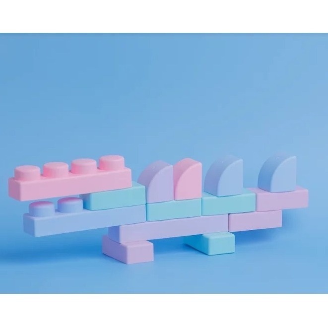 【MOOMU】動物/恐龍造型 香草軟積木  (多款可選) 嬰幼兒玩具 益智玩具-細節圖6