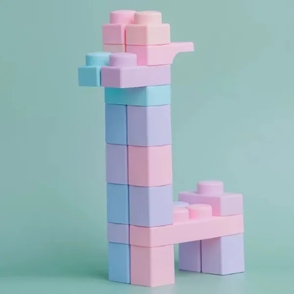 【MOOMU】動物/恐龍造型 香草軟積木  (多款可選) 嬰幼兒玩具 益智玩具-細節圖8