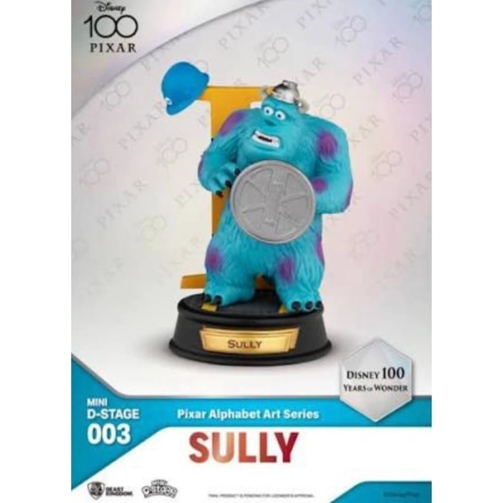 【野獸國】迪士尼 PIXAR藝術文字系列 明盒套組 (7入)-細節圖8