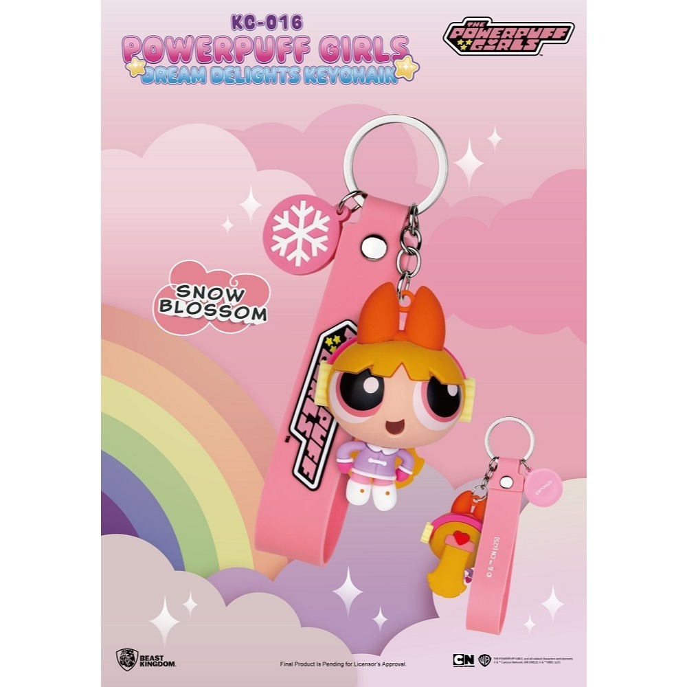 【野獸國】KC-016 飛天小女警夢幻甜心系列鑰匙圈 盲盒套组 (6入)-細節圖7